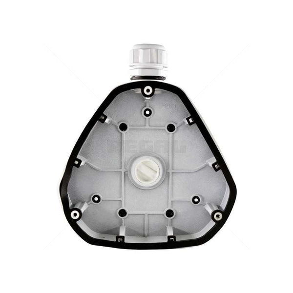 HIKVISION Fisheye Junction Box - White Bracket for Security Camera Installation | Durable CCTV Mount
