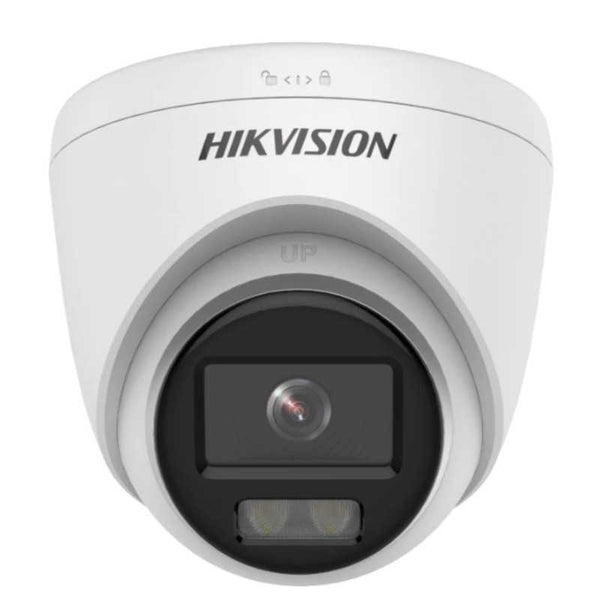 HIKVISION HD-TVI Dome 2MP ColorVu Hybrid Light IR 20m Audio 2.8mm IP67