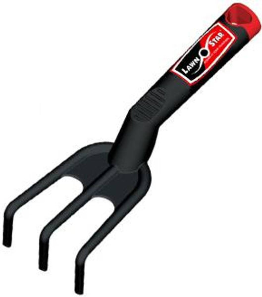 Lawnstar Hand Rake - black with red insert -60-30200