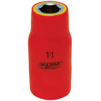 Major Tech 11mm Insulated Socket, 1000V EN 60900 VSS11