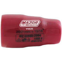 Major Tech 20mm Insulated Socket, 1000V EN 60900 VSS20