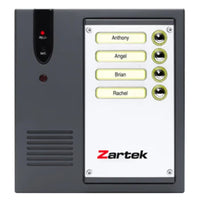 Zartek ZA-654 Digital Wireless Four Button Gate Intercom