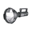 Bright Spotlight, LED, 2500 Lumen, USB Rechargeable, Powerbank, Large Reflector, Includes USB Mains & Vehicle Charger, Pistol Grip Stand Mount