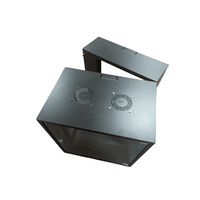 ZONE LITE 6U 400+200MM SWING FRAME BLACK WALL MOUNT CABINET,ZELI-6U/400/200/1F/NE