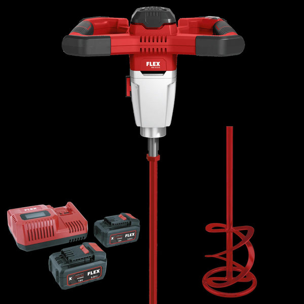 Flex Mixer Set, brushless, c/w paddle, 2 x 5.0Ah battery, i-charger 469092