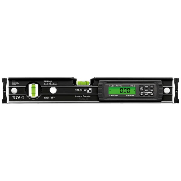 Stabila TECH 196 Dark Shadow 20006 Digital level 40 cm 360 ° 0.5 mm/m