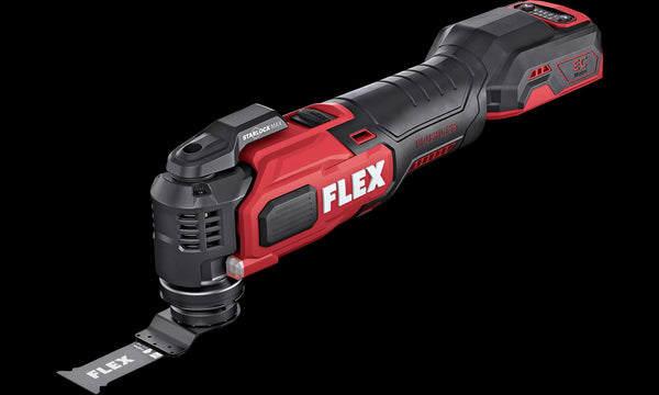 Flex Cordless multitool 18V with starlock MAX holder in a carton 518409
