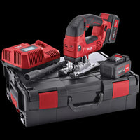 Flex Jigsaw, brushless set c/w 2x 2.5Ah batteries, i-charger in L-BOXX 489786