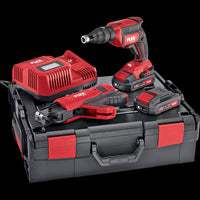 Flex Cordless Drywall Screwdriver 18V with screw magazine attachment 466824