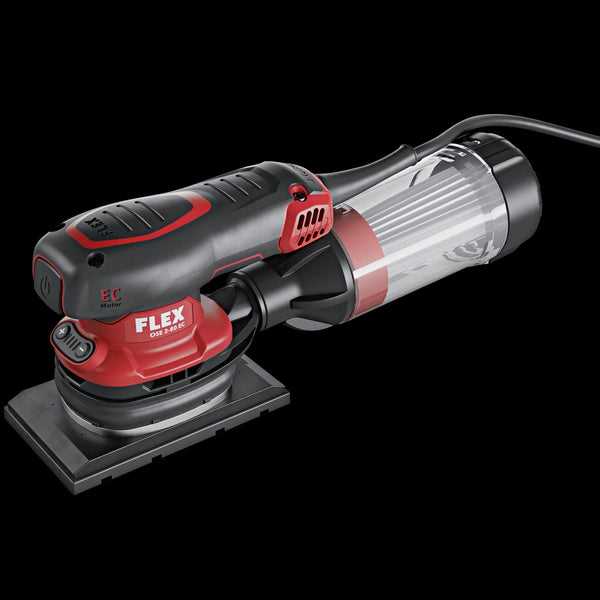 Flex 125mm Brushless compact orbital sander with speed 
control, 2mm orbit 468894