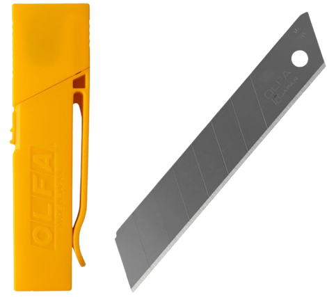 OLFA BLADES LB-30B 30/PACK 18MM WITH BELT CLIP