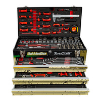 Tork Craft Tool Box 154 Pce 3 Drawer & Top Tray Limited Edition Track Box Bakkies Tctb154 Ltd