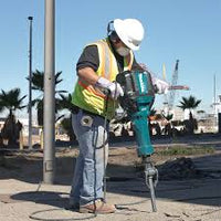 Makita HM1802 Breaker Hammer - Electric Demolition Tool, 71.4 Joules, 2000W, HEX Shank - Heavy Duty
