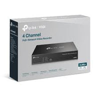 TP-LINK VIGI NVR POE+ 53W 4CH 4K VGA/HDMI - CAM-NVR-NVR1004H-4P