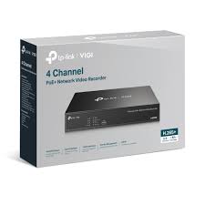 TP-LINK VIGI NVR POE+ 53W 4CH 4K VGA/HDMI - CAM-NVR-NVR1004H-4P