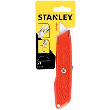 NEW STANLEY KNIFE SELF-RETRACTING SAFETY UTILITY- 6