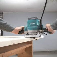 Makita MT M3600B Plunge Router - 1650W Heavy Duty Wood Router, 1/2 inch Collet