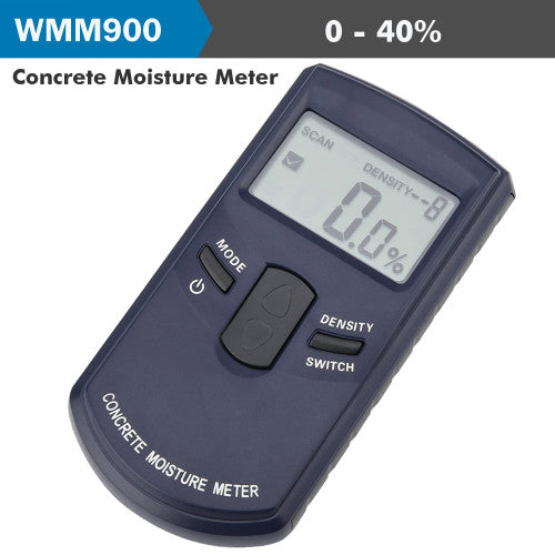 Accud Concrete Moisture Tester 0 40% Range 2% Accur 0.5% Res Acwmm900