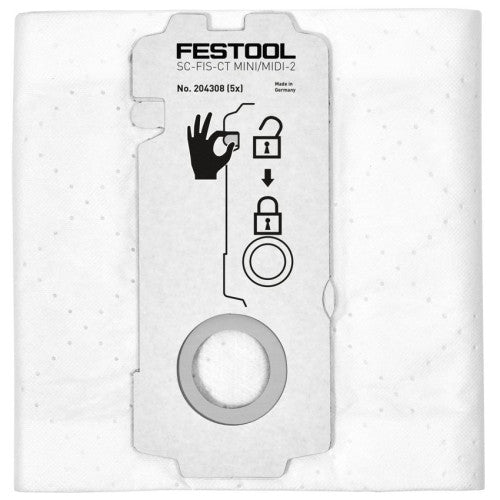 Festool Filter Bag Sc Fis Mini Midi 2 5 575443 Fes204308