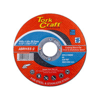 Tork Craft Cutting Disc Steel & Ss 115 X 1.0 X 22.2 Mm Abr115 S 2