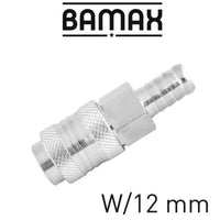 Bamax Universal Quick Coupler W/12 Mm Hose Tail Com Uni C4