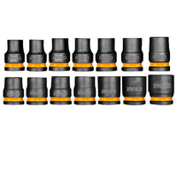 Ingco | 1/2 DR. Impact Socket Set 14Piece - HKISSD12141