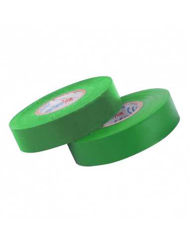 HellermannTyton Green Electrical Tape - 18mm x 20m Flame Retardant Insulation Tape