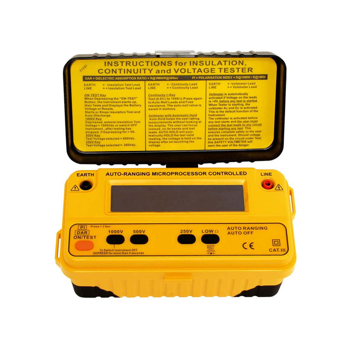 HellermannTyton : Insulation Tester Digital 1000V OLED - (T1151OLED)