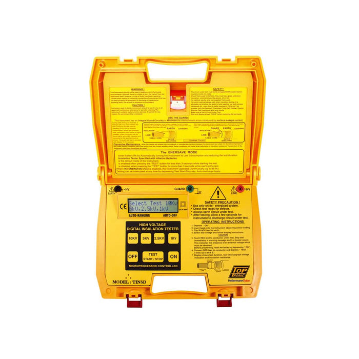 HellermannTyton : Insulation Tester Digital 10kV  - (TIN5D)