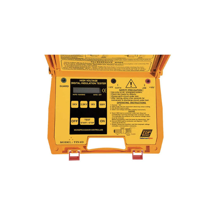 HellermannTyton : Insulation Tester Digital 5kV  - (TIN4D)