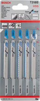 Bosch T318B Jigsaw Blades - HSS Metal Cutting Set (5-Piece) | High-Speed Steel, Metal Saw Blades
