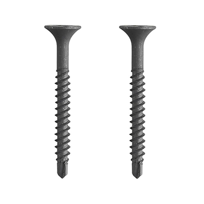 Fischer 3.5x25mm Drywall Screws - Black Phosphate Coated, Fine Thread