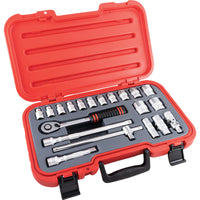 Kennedy METRIC SOCKET SET 20PC 1/2