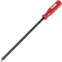 KENNEDY 300MM Straight Blade Pry Bar with Red Plastic Handle