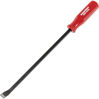 Kennedy Pry Bar - 300mm Curved Blade, Red Plastic Handle. Crowbar, hand tool, lever.