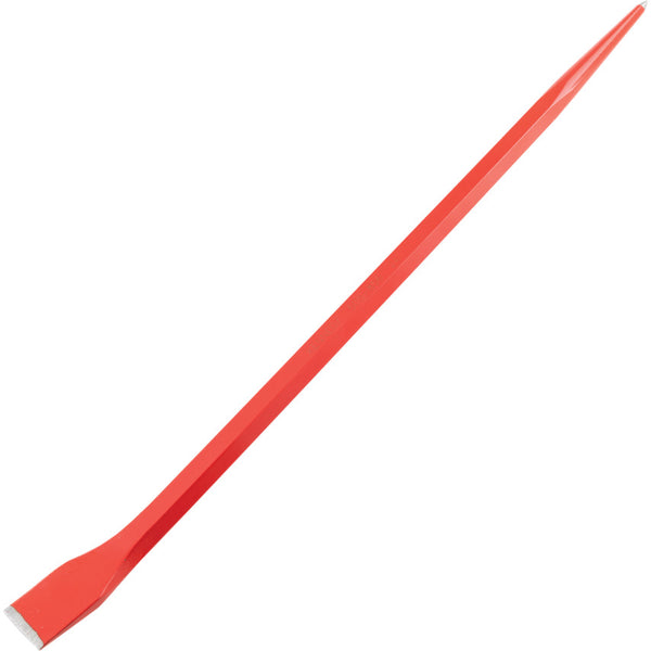 KENNEDY 600mm Line-Up Pry Bar | Red Steel Pry Bar for Alignment and Levering | Professional Hand Tool