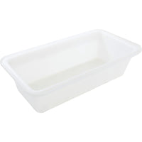 Kennedy Plasterer's Bath - 165L Large Rectangular Plastic Mixing Tub for Plastering, Construction & DIY Projects