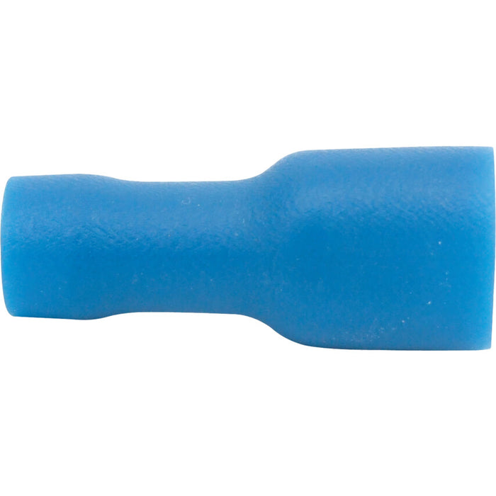 Kennedy 6.30mm FULLY INSULATED BLUEFEMALEPUSH-ON (PK-100)
