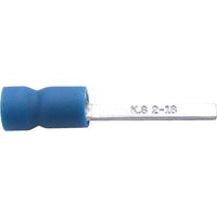 Kennedy 9mm Blue Blade Terminal - Electrical Connector, Pack of 100 - Insulated Wire Crimp