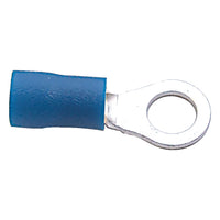 KENNEDY 10mm Blue Ring Terminal - Electrical Wire Connector - Pack of 100 - chavda.com