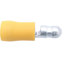 Kennedy 5.00mm Yellow Male Bullet Connector - Electrical Terminal - PK-100