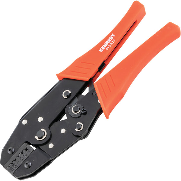 KENNEDY 0.5-4mm Ratchet Crimping Pliers | Professional Wire Crimper Tool for Electrical Work