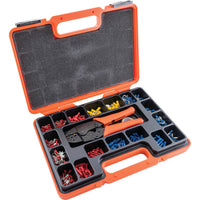 Kennedy Heavy Duty Ratchet Crimping Tool Kit 552-Piece with Terminals - Professional Electrical Tool Set