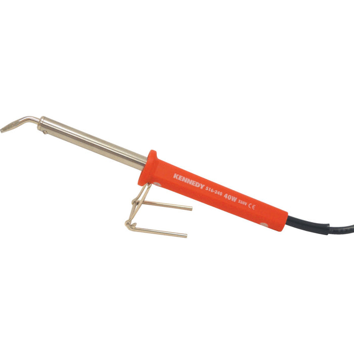 KENNEDY SOLDERING IRON 40W 230V UK PLUG - KEN5162400K - Soldering Tool