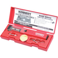 KENNEDY 50W Butane Soldering Iron Kit: Cordless, Refillable Tool with Tips & Accessories. Portable Soldering Kit for Industrial Use