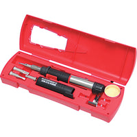 KENNEDY 125BW Butane Soldering Iron Kit - 8 Piece Set | Portable Soldering Iron Kit