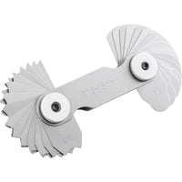 KENNEDY Radius Gauge 7.5-15mm - 32 Blade Precision Measuring Tool