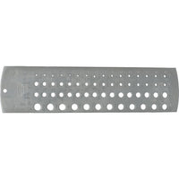 Kennedy Imperial Drill Gauge No. 1-60 - Drill Size Identifier Tool for Precise Measurements