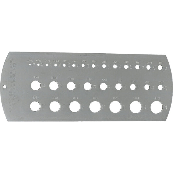 Kennedy 1.5-12.5mm MET. DRILL & DRILL RODGAUGE