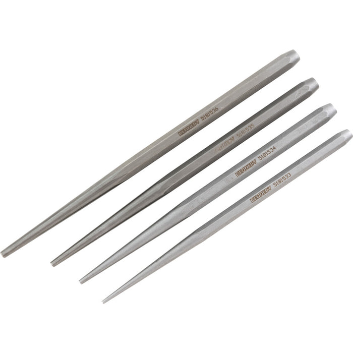 Kennedy LONG TAPER PUNCH SET (4-PCE)
